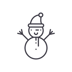 Winter entertainments black icon concept. Winter entertainments flat  vector symbol, sign, illustration.