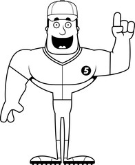 Cartoon Baseball Player  Idea