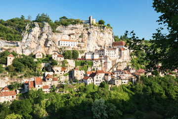 Fototapeta premium Village of Rocamadour in Lot department in France. 
