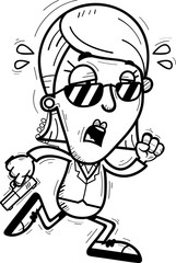 Exhausted Cartoon Agent