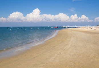 Obraz premium Plaża Arcachon