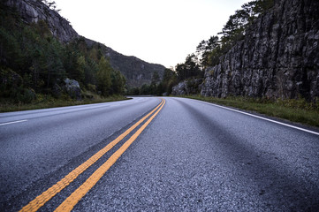 Fototapeta premium Norwegian Road