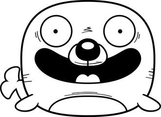 Smiling Cartoon Seal