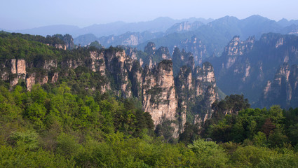 Fototapeta premium Zhangjiajie National Forest Park in Hunan Province, China