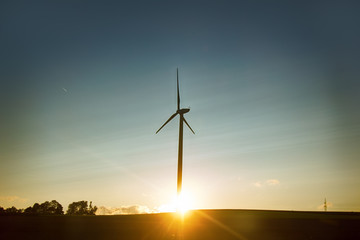 Wind plant in Europe, wind-powered generators
