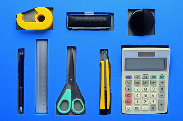 整理整頓された文房具