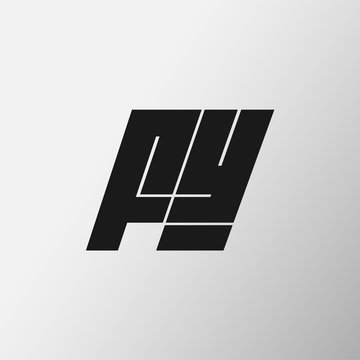 Initial Letter FY Logo Template Vector Design