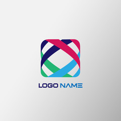 Abstract Logo Template Vector Design