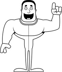 Cartoon Man Idea In Pajamas