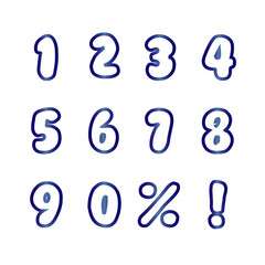Number Set Vector Design