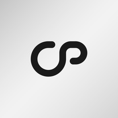 Initial Letter OP Logo Template Vector Design