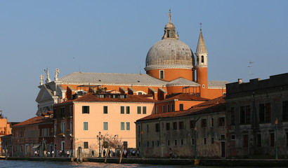 Fototapeta premium Palaces on the grand canal, Venice, Italy