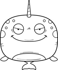 Evil Cartoon Narwhal © corythoman