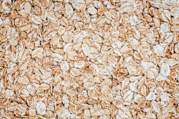 Rye oat flakes grain texture