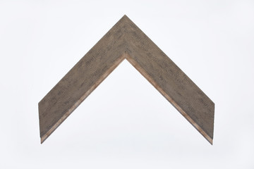 pattern baguette corner on a white background.