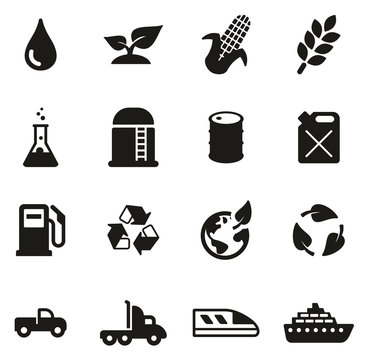 Bio Fuel Icons