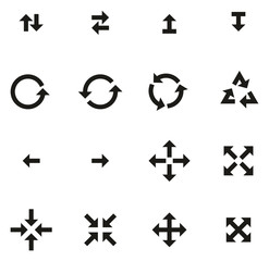 Arrows or Navigation Pointers Icons