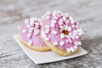 Obraz na płótnie Canvas Delicious donuts
