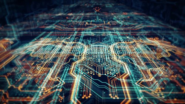 Technology background/Technology background of the abstract computer motherboard, can be used in the description of technological processes, science.