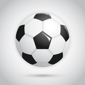isolated Soccer Ball