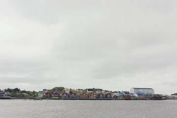 Fishing village in norway