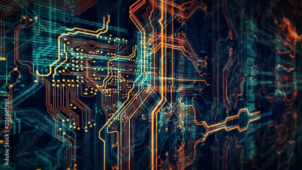 Poster Technology background/Technology background of the abstract computer motherboard, can be used in the description of technological processes, science.