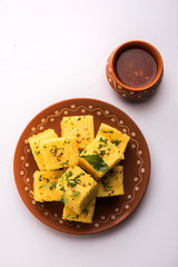 Indian ayurvedic Triphala churan or trifala powder is an ancient medicine for bowel movement or indigestion problems. Selective focus