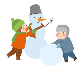 Kids winter Christmas games playground children playing sport games of kinds snowball, skating, kiddy holidays playtime