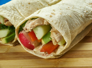 Buffalo Chicken Wraps