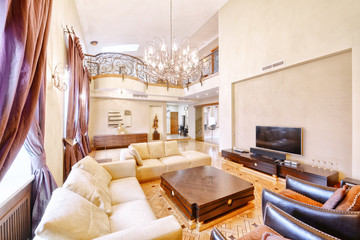 Interior of a modern house.