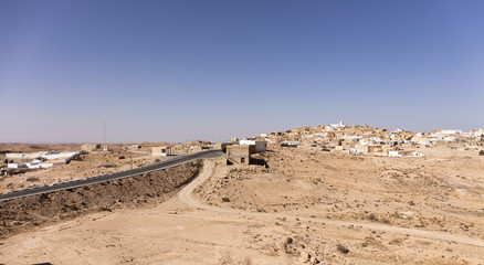 dawn in the Sahara desert