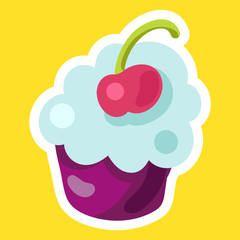 Vector Cartoon Romantic Love Sign