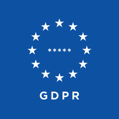 Obraz na płótnie Canvas General Data Protection Regulation (GDPR) privacy