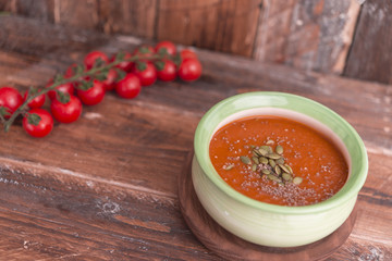 Tomato soup  handmade