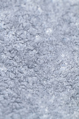 Ice from the window
