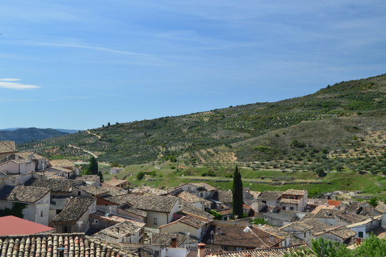 Wonderful views of Pastrana from the highest area of the town. Architecture Travel Holidays. May 2, 2017. Pastrana Guadalajara Castilla La Mancha Spain.