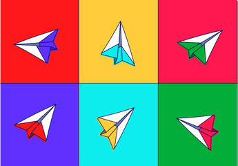 Paper Airplane Icons