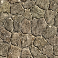 Stone wall texture. Seamless pattern.