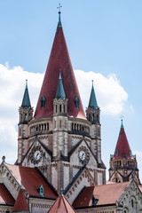 Kirche des heiligen Franz von Assisi in Wien