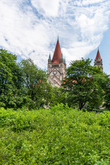 Kirche des heiligen Franz von Assisi in Wien