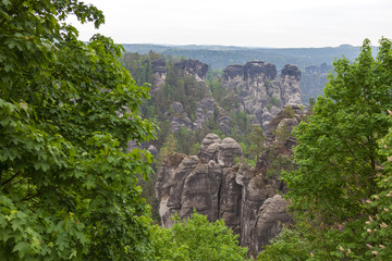 Saxon Switzerland National Park.  Is a National Park in the German Free State of Saxony, near the Saxon capital Dresden.