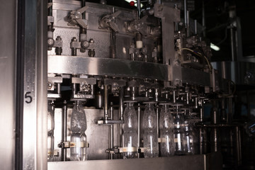 Bottle filling with water