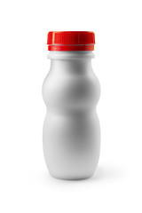 white plastic bottle