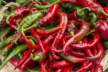 Fotobehang European style of mild spiced chili pepper  © LRafael