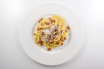 Pasta dish Spaghetti carbonara