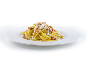 Pasta dish Spaghetti carbonara
