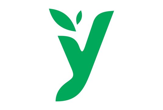 Letter Y Tree Concept Logo