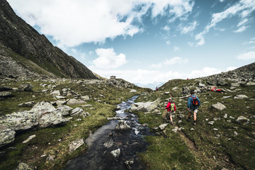 Fototapeta premium Mountain Hike