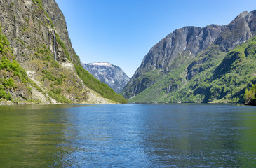 Summerday in Aurland, Sogn og Fjordane, Norway