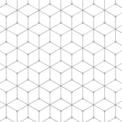 Fototapeta premium Abstract hexagon pattern